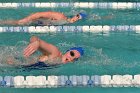 Swimming vs Babson  Wheaton College Swimming vs Babson College. - Photo By: KEITH NORDSTROM : Wheaton, Swimming, Babson